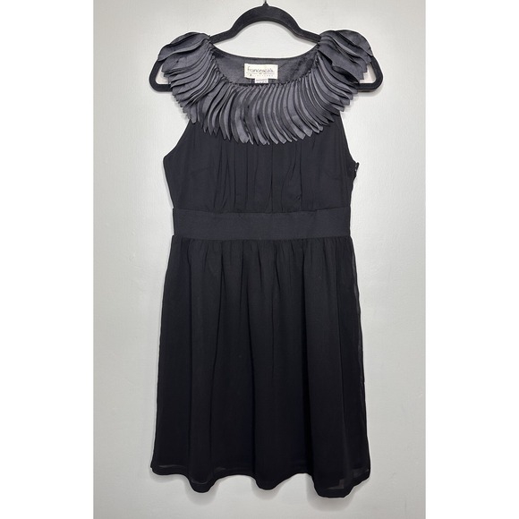 Francesca's Collections Dresses & Skirts - Francesca's Origami Pleated Sleeveless Sheath Party‎ Dress Size Small Black NWT